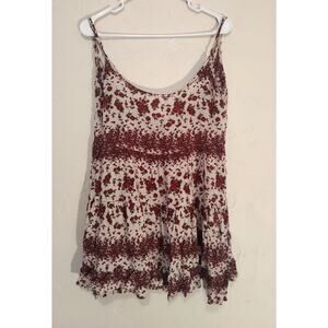 Brandy Melville Floral Tank Top